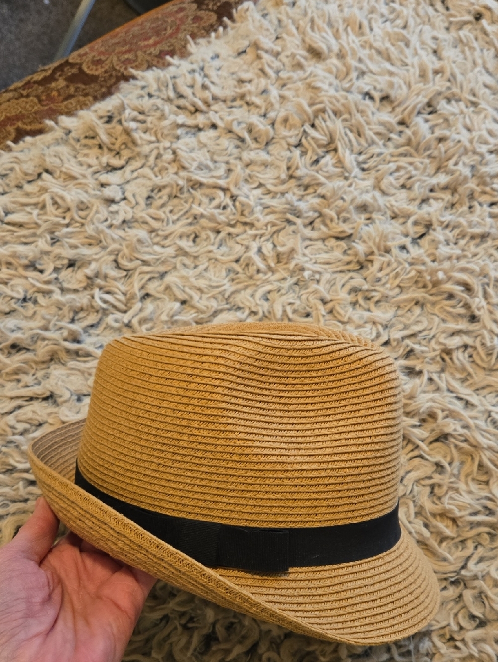 Sonoma Woven Fedora Like Hat - Picture 3 of 8